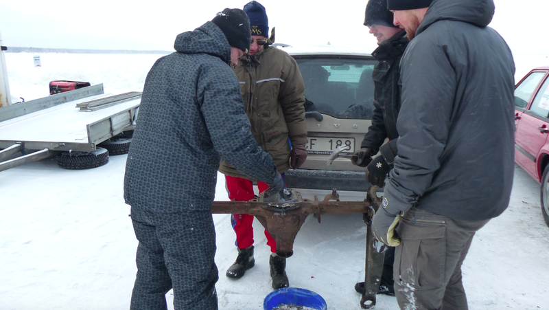 Illustration for article titled Sweden's 'Speed Weekend On Ice' Is Where Sanity Goes To Die And Axles Go To Break